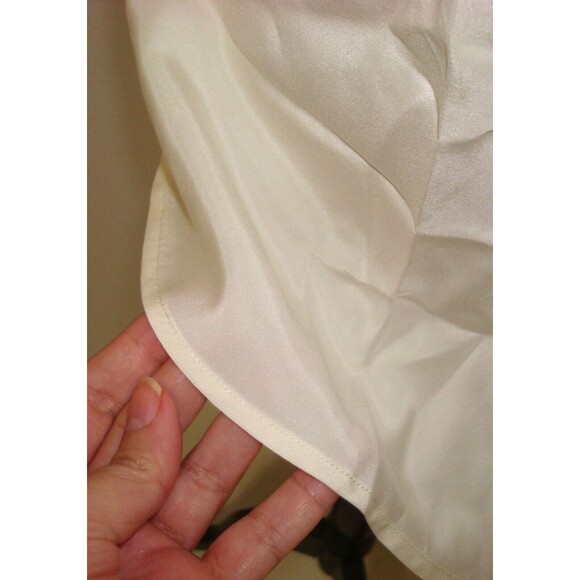 NWT New Ryllace 16 Silk Blouse Cami Ivory Off White Cream Tank Camisole Top Plus - Picture 7 of 12